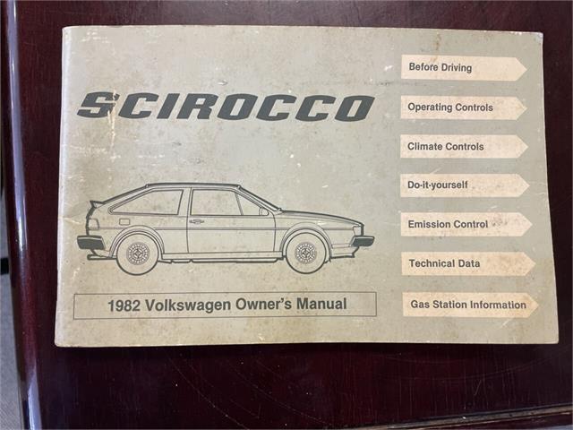 1982 Volkswagen Scirocco (CC-1871054) for sale in Evans City, Pennsylvania