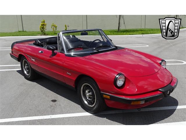 1986 Alfa Romeo Spider for Sale | ClassicCars.com | CC-1870182