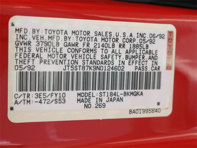 1993 Toyota Celica (CC-1872178) for sale in Christiansburg, Virginia