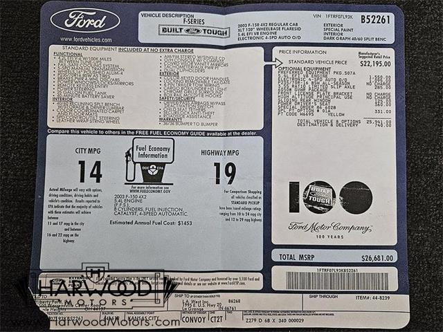 2003 Ford F150 (CC-1873450) for sale in Macedonia, Ohio