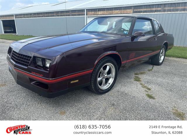 1987 Chevrolet Monte Carlo (CC-1874062) for sale in Staunton, Illinois