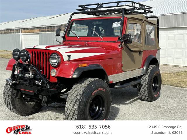 1984 Jeep CJ7 (CC-1874066) for sale in Staunton, Illinois