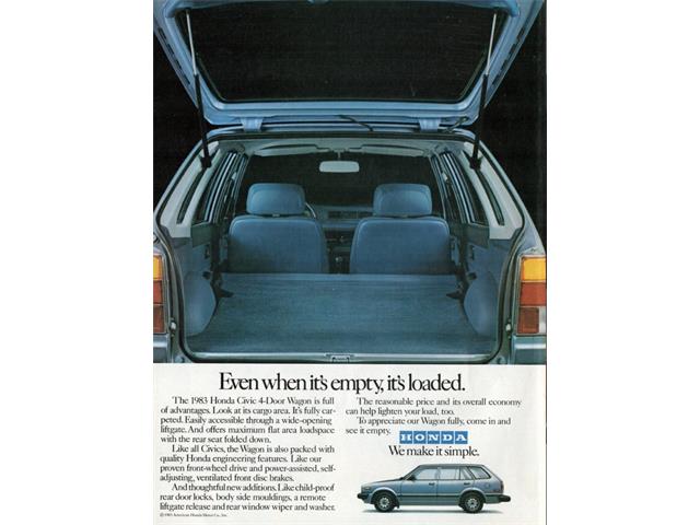 1982 Honda Civic (CC-1874840) for sale in Los Osos , California