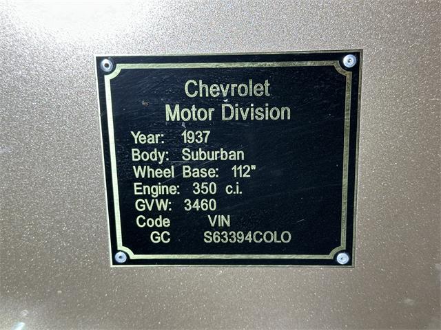 1937 Chevrolet Suburban (CC-1875658) for sale in Pasco, Washington