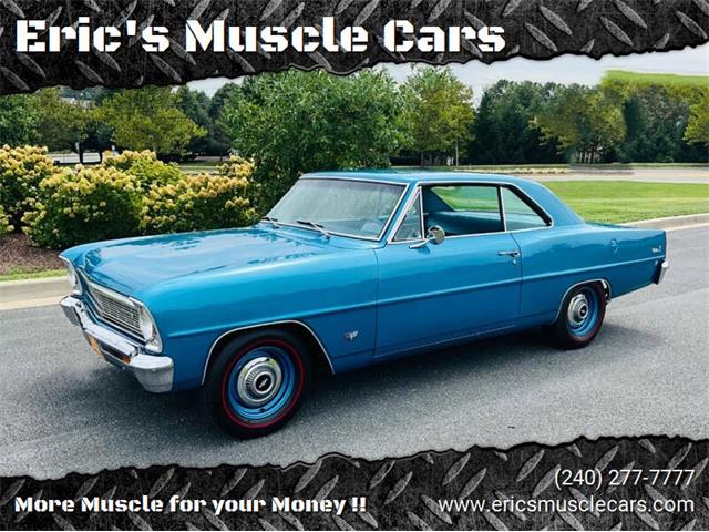 1966 Chevrolet Nova (CC-1876129) for sale in Clarksburg, Maryland