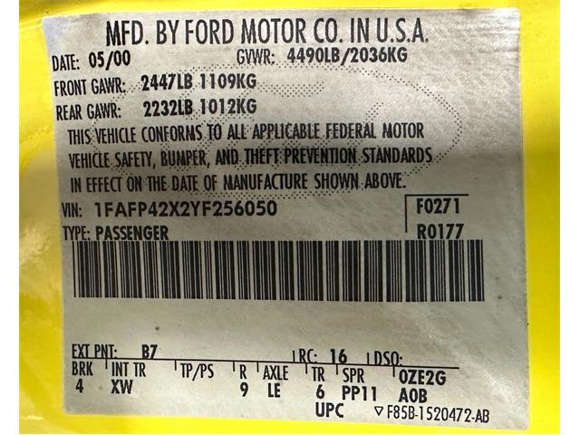 2000 Ford Mustang (CC-1876402) for sale in Pittsburgh, Pennsylvania