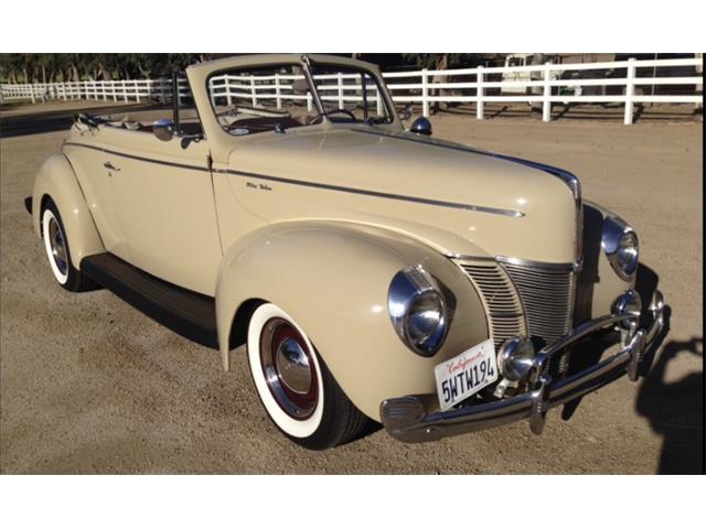 1940 Ford Convertible (CC-1876672) for sale in Wildomar, California