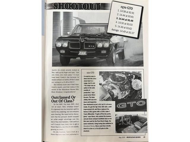 1970 Pontiac GTO (CC-1877766) for sale in Morgantown, Pennsylvania