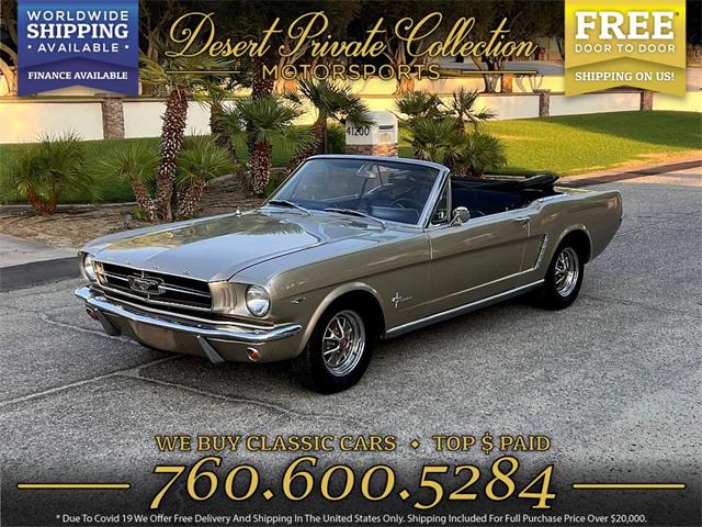 1965 Ford Mustang (CC-1878546) for sale in Palm Desert , California