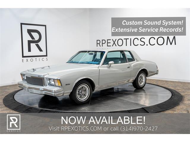 1978 Chevrolet Monte Carlo for Sale | ClassicCars.com | CC-1870964