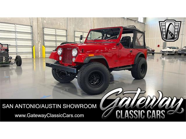 1985 Jeep CJ7 (CC-1884591) for sale in O'Fallon, Illinois