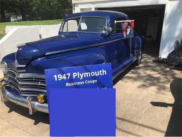 1947 Plymouth Business Coupe (CC-1885349) for sale in Cadillac, Michigan