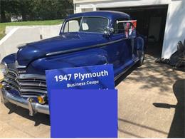 1947 Plymouth Business Coupe (CC-1885349) for sale in Cadillac, Michigan