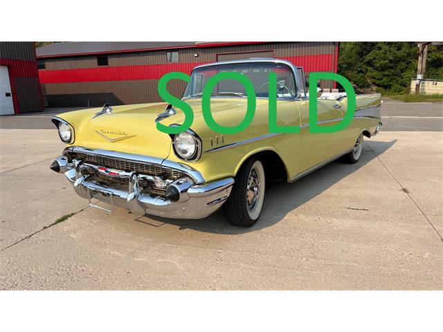 1957 Chevrolet Bel Air Convertible (CC-1885836) for sale in Annandale, Minnesota