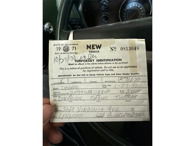 1971 Dodge Charger (CC-1886085) for sale in Celeste, Texas