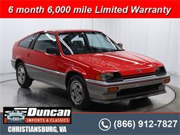 1984 Honda CRX (CC-1886328) for sale in Christiansburg, Virginia