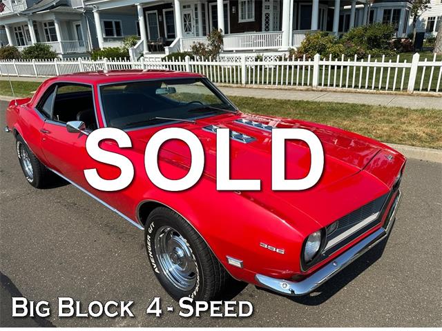 1968 Chevrolet Camaro (CC-1886508) for sale in Milford City, Connecticut