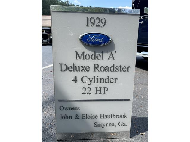 1929 Ford Model A Roadster (CC-1886649) for sale in Mableton, Georgia