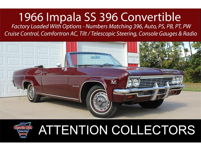 1966 Chevrolet Impala SS (CC-1887152) for sale in Rogers, Arkansas