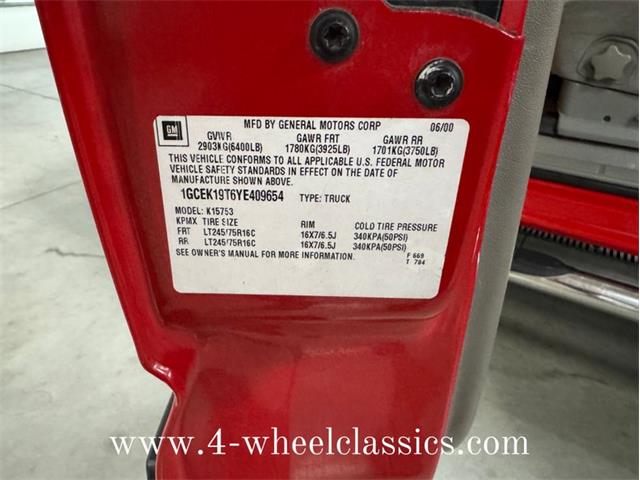 2000 Chevrolet Silverado (CC-1887885) for sale in Holland , Michigan
