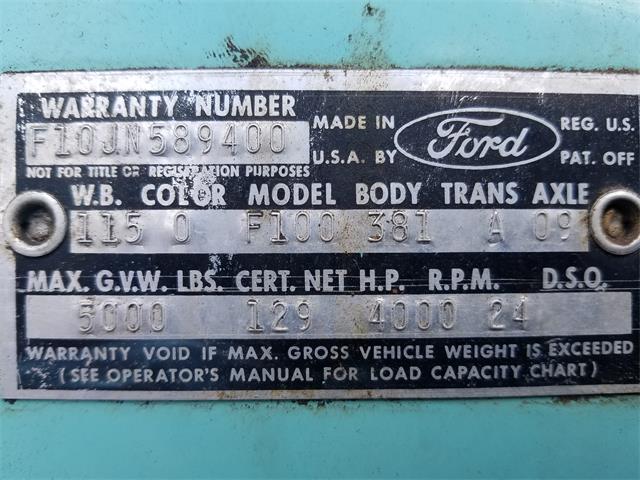 1965 Ford F100 (CC-1888259) for sale in Jacksonville, Florida