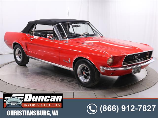 1968 Ford Mustang (CC-1888328) for sale in Christiansburg, Virginia