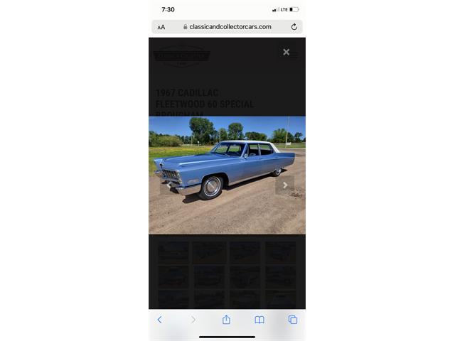 1967 Cadillac Fleetwood (CC-1889081) for sale in Clinton , Maryland