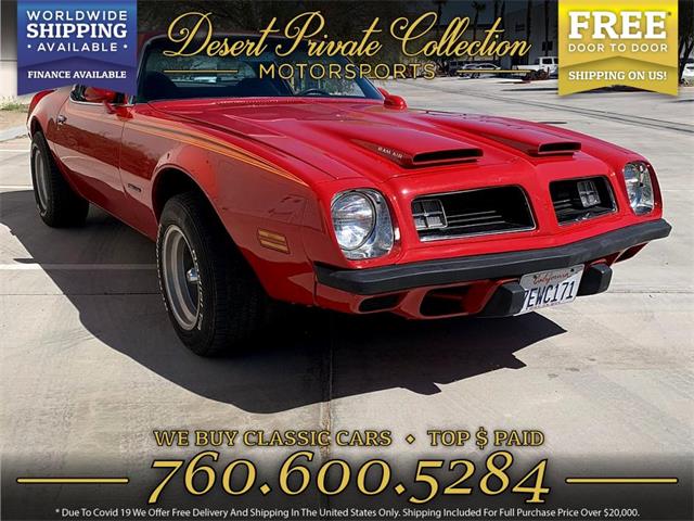 1975 Pontiac Firebird (CC-1889371) for sale in Palm Desert , California