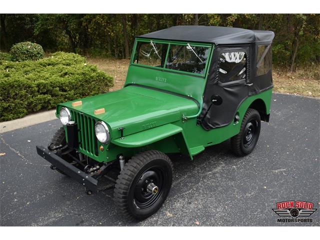 1946 Willys CJ2 (CC-1890147) for sale in Elkhart, Indiana