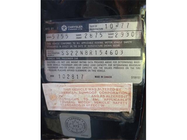 1978 Chrysler Cordoba (CC-1892052) for sale in Palmetto, Florida