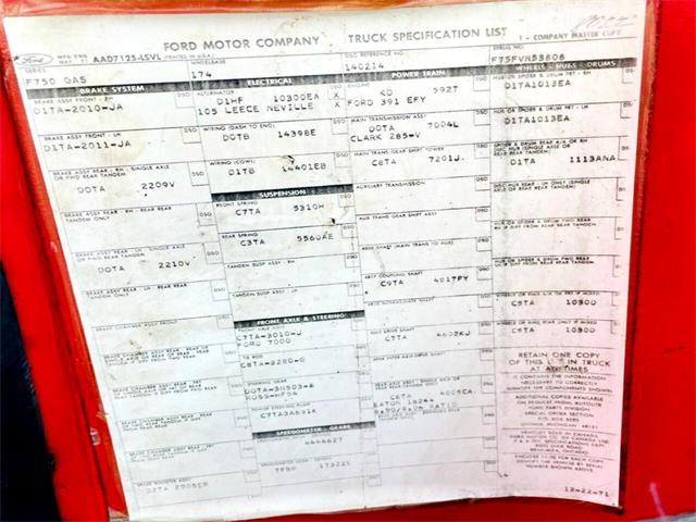 1972 Ford F750 (CC-1893383) for sale in Cicero, Indiana