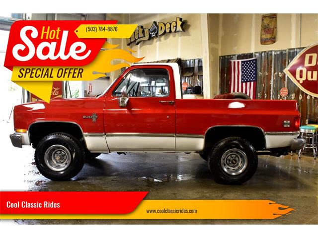 1987 Chevrolet Blazer (CC-1894299) for sale in Sherwood, Oregon