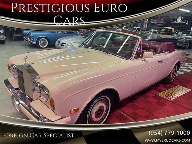 1989 Rolls-Royce Corniche (CC-1894453) for sale in Fort Lauderdale, Florida