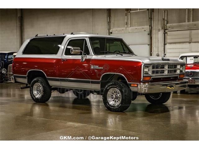 1988 Dodge Ramcharger (CC-1896238) for sale in Grand Rapids, Michigan