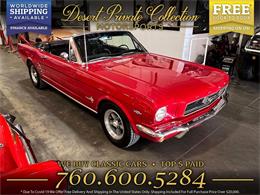 1966 Ford Mustang (CC-1897295) for sale in Palm Desert , California