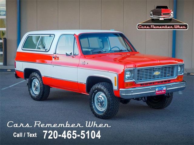 1974 Chevrolet Blazer (CC-1899430) for sale in Englewood, Colorado