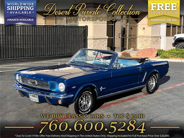 1965 Ford Mustang (CC-1899749) for sale in Palm Desert , California