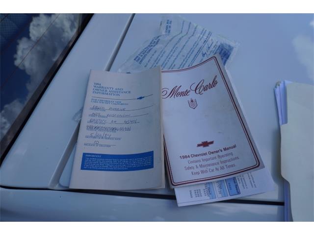 1984 Chevrolet Monte Carlo SS (CC-1901170) for sale in Fort Myers, Florida