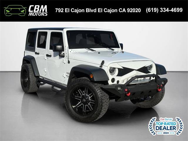 2016 Jeep Wrangler (CC-1901364) for sale in El Cajon, California