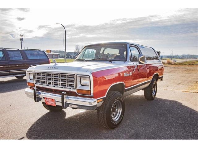 1984 Dodge Ramcharger (CC-1901371) for sale in Spirit Lake, Iowa