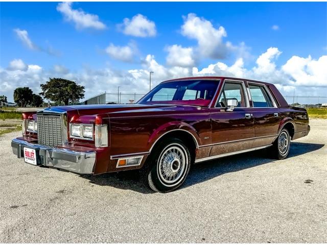 1986 Lincoln Town Car (CC-1900017) for sale in Fort Lauderdale, Florida