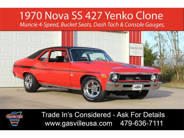 1970 Chevrolet Nova (CC-1901802) for sale in Rogers, Arkansas