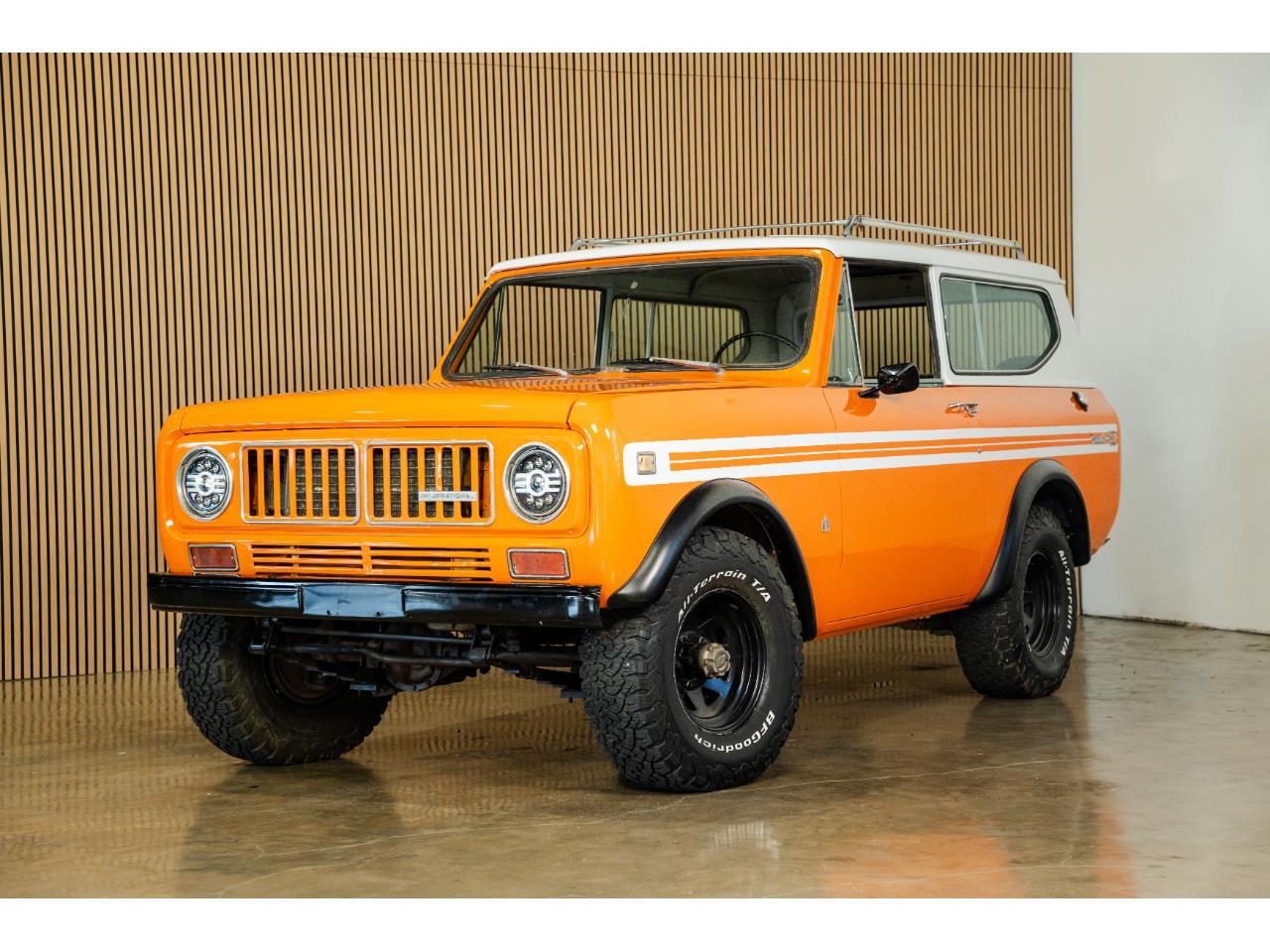 thumbnail image 2 of RIDROID 7" 280W Dual Beam LED Headlights With Chrome DRL – For International Scout II 1973-1980, Jeep, Land Rover 2 of 5
