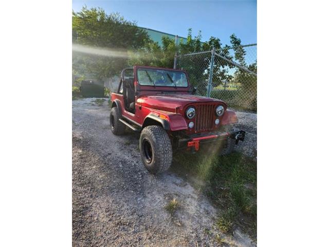 1983 Jeep CJ7 (CC-1903090) for sale in Cadillac, Michigan