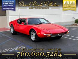 1972 De Tomaso Pantera (CC-1903511) for sale in Palm Desert , California