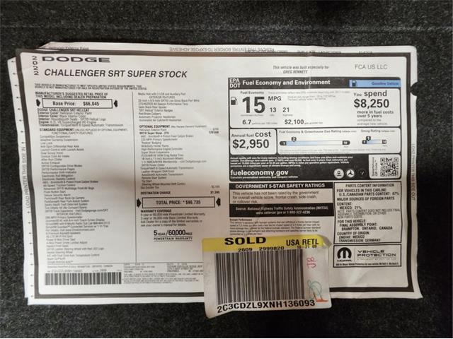 2022 Dodge Challenger (CC-1904363) for sale in Bristol, Pennsylvania