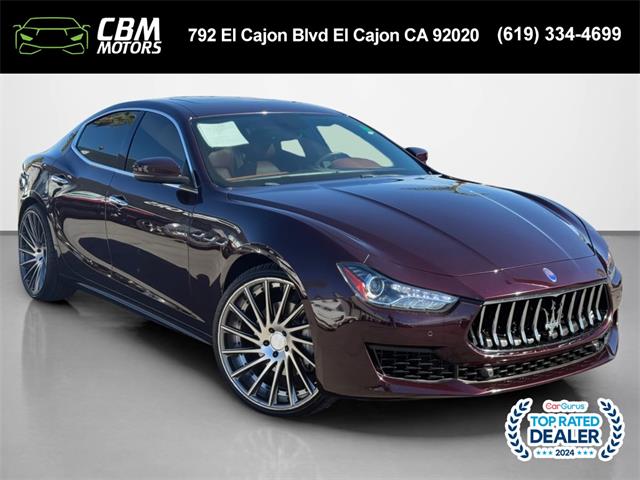 2018 Maserati Ghibli (CC-1904810) for sale in El Cajon, California