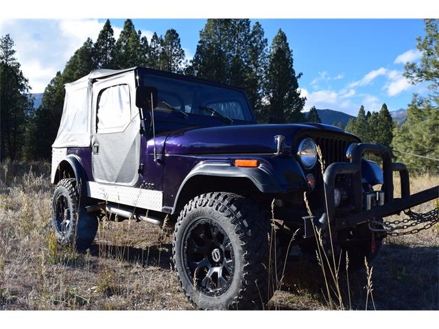 1976 Jeep CJ7 (CC-1900626) for sale in STEVENSVILLE, Montana