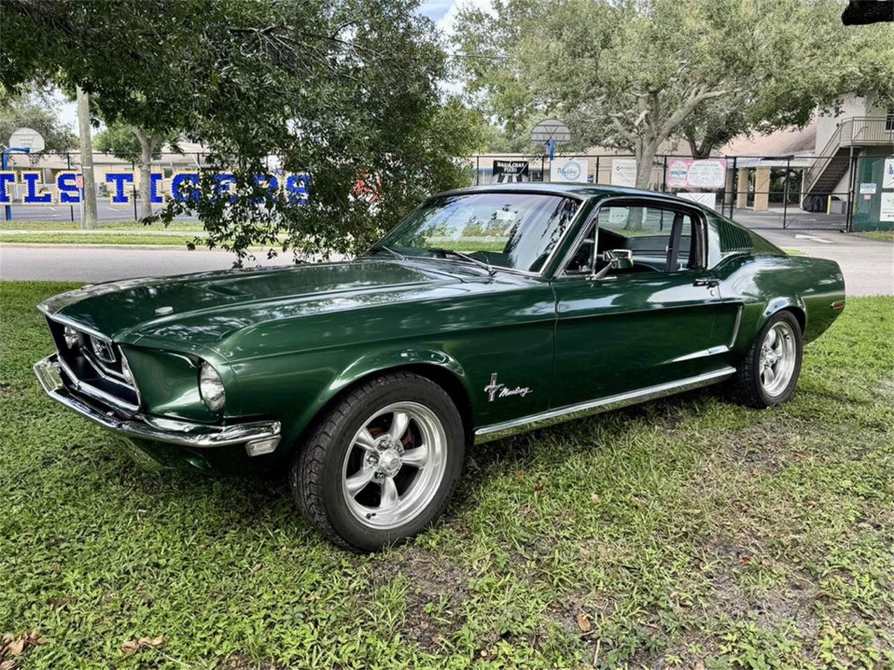 Ford Mustang スタジャン 2XL グリーン/ブラック 49806180-1968-ford-mustang-std.jpg