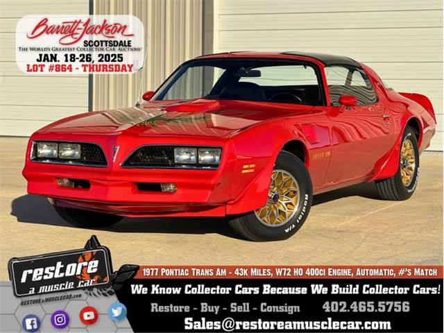 1977 Pontiac Firebird Trans Am (CC-1906737) for sale in Lincoln, Nebraska